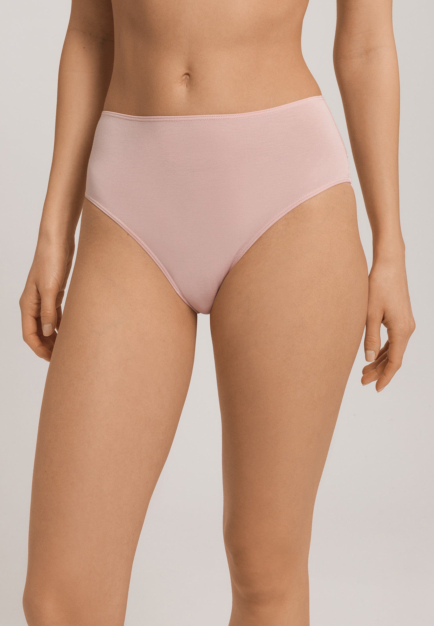 Dana Lace Back Tencel™ Full Hi-Cut Briefs | Blush 71842-1359