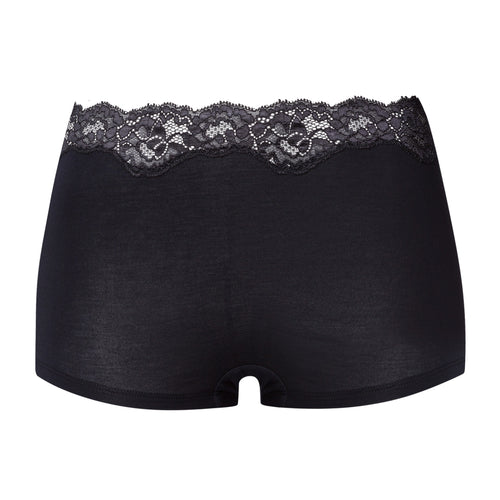 Dana Tencel™ Boyleg With Lace Detail | Black 71843-019