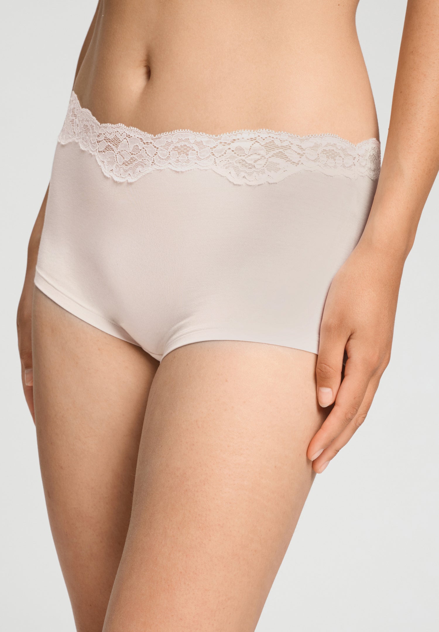 Dana Tencel™ Boyleg With Lace Detail | Moonlight 71843-1233