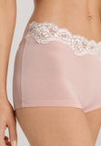 Dana Tencel™ Boyleg With Lace Detail | Blush 71843-1359