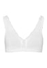 72431 Cotton Lace Soft Cup Bra - 101 White