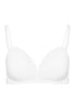 72432 Cotton Lace Spacer Soft Cup Bra - 101 White