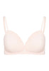 72432 Cotton Lace Spacer Soft Cup Bra - 1381 Powder