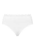 72436 Cotton Lace Full Brief - 101 White