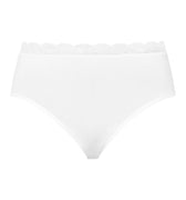 72436 Cotton Lace Full Brief - 101 White