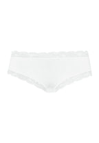 72438 Cotton Lace Hipster - 101 White