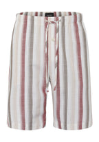 Night And Day Short Pants | Russet Beige Stripe 72482-2876