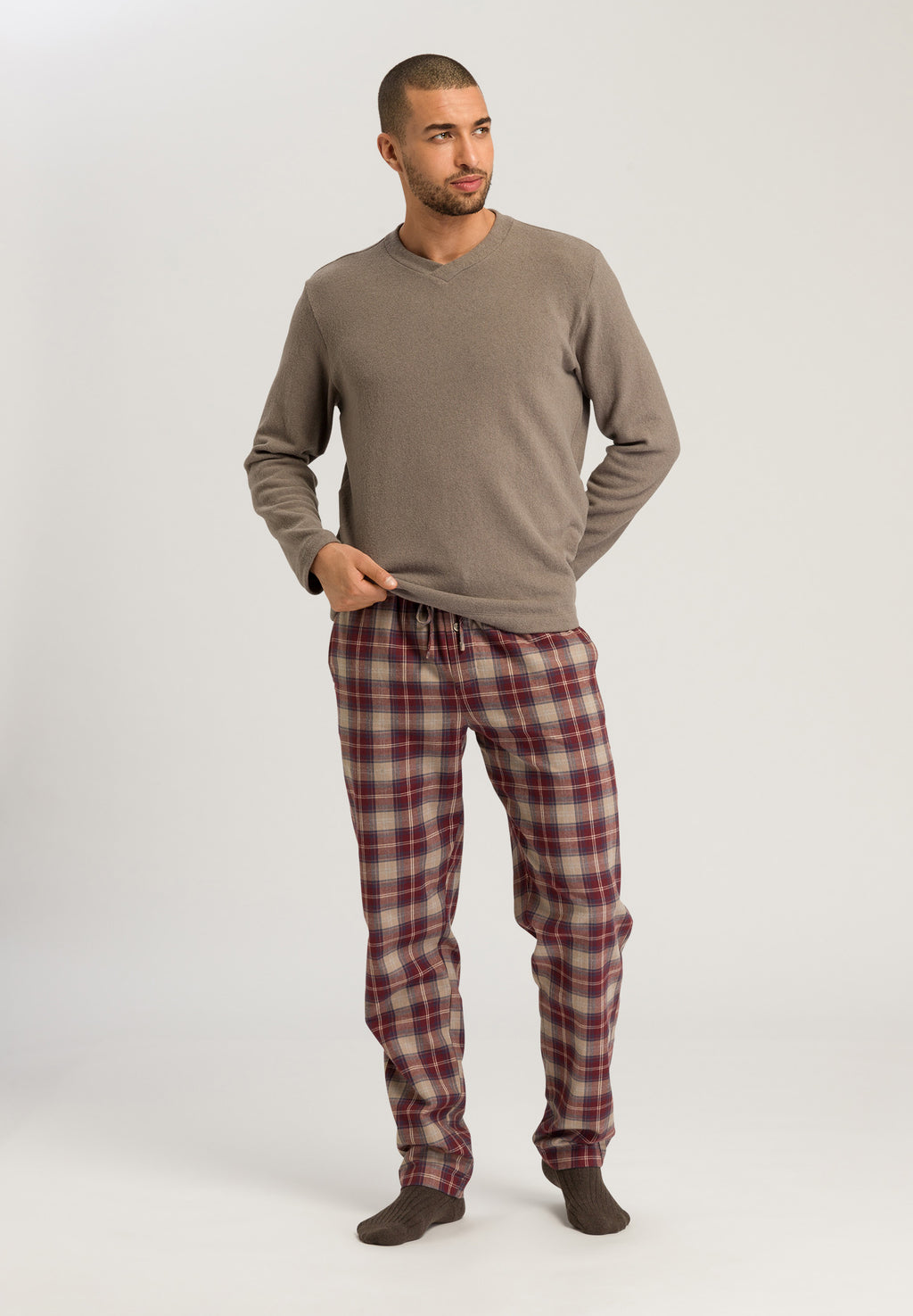 Night And Day Long Pants | Homey Check 72494-2388
