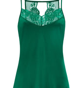 Lovis Spaghetti Cami | Emerald 72643-1740