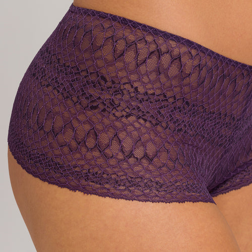 72943 Thalie Boyleg - 2376 Animal Lace Boysenberry