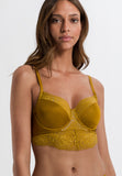 72952 Lucy Underwire Bra - 1853 Kelp Gold