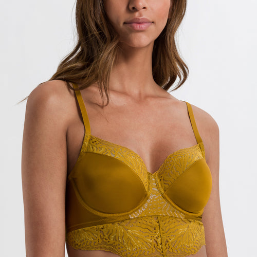 72952 Lucy Underwire Bra - 1853 Kelp Gold