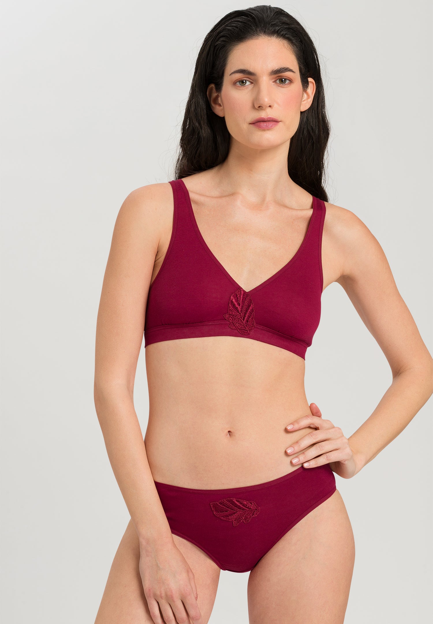 72980 Zelda Soft Cup Bra - 2459 Burgundy