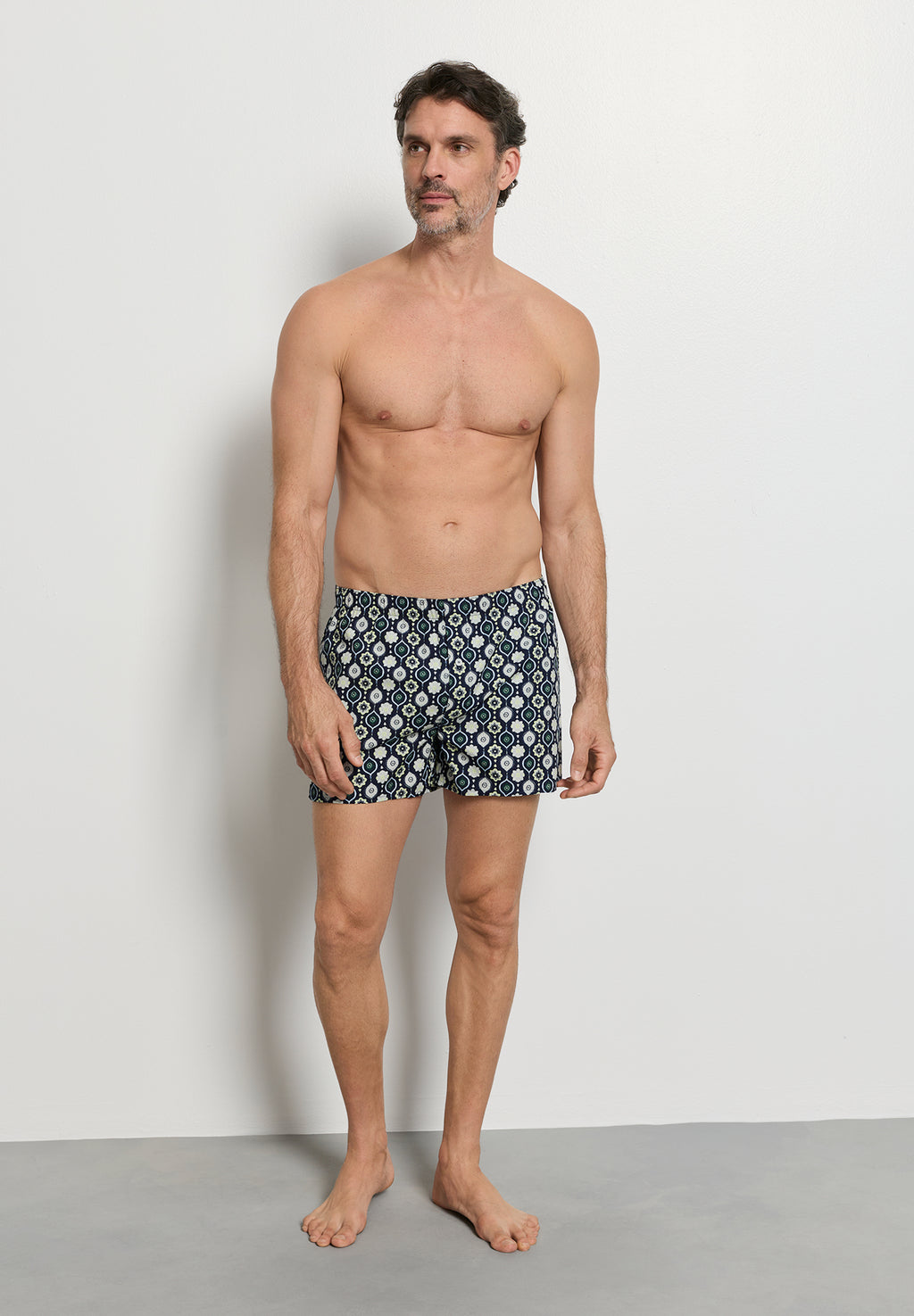 Fancy Woven Cotton Boxer | Stitched Minimal 73007-1231
