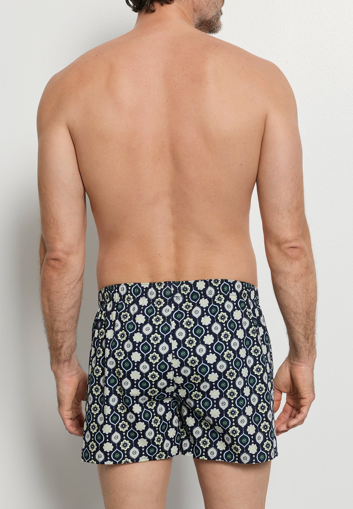 Fancy Woven Cotton Boxer | Stitched Minimal 73007-1231