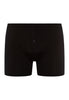 73063 Cotton Sensation Long Leg Boxer Brief With Fly - 199 Black