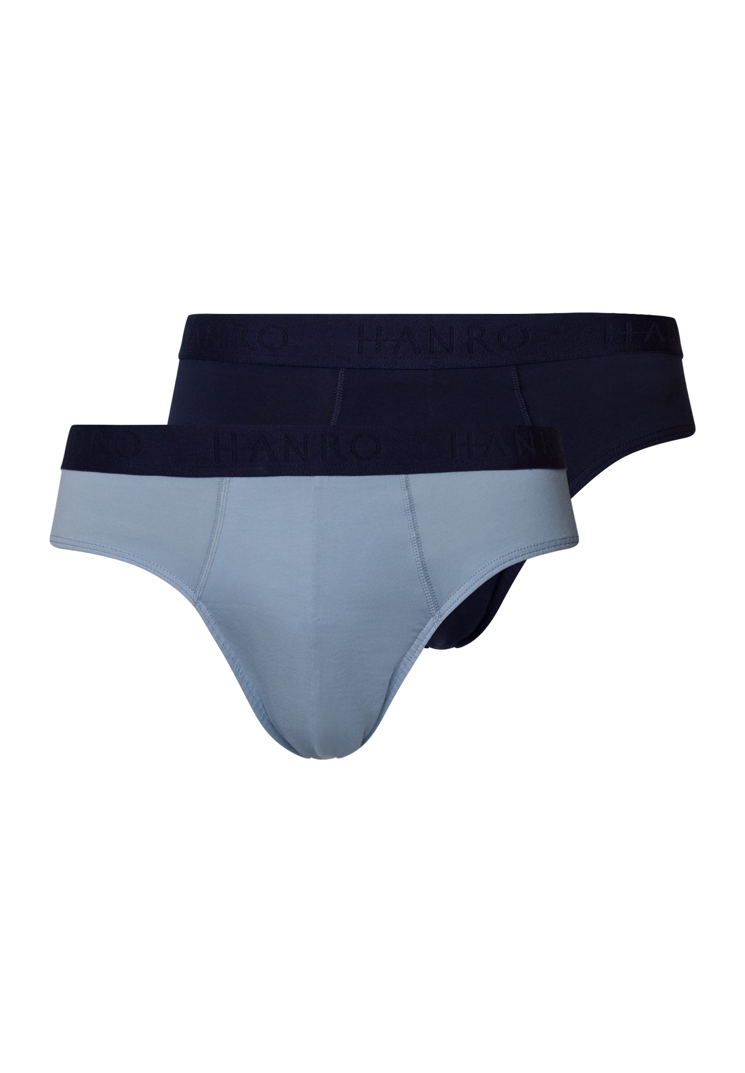 Cotton Essentials Briefs 2-Pack | Deep Navy/Sea Breeze 73075-3021