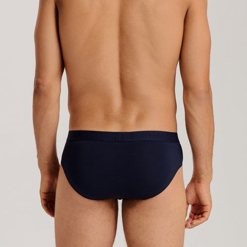 Cotton Essentials Briefs 2-Pack | Deep Navy/Sea Breeze 73075-3021