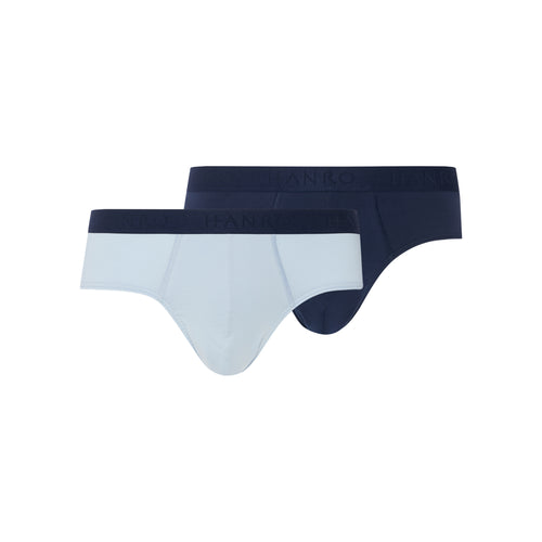 Cotton Essentials 2-Pack Cotton Briefs | Blue Lagoon / Deep Navy 73075-3116