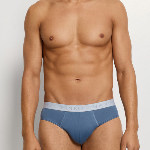 Cotton Essentials 2-Pack Cotton Briefs | Studio Green / Retro Bl 73075-3117