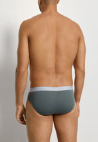 Cotton Essentials 2-Pack Cotton Briefs | Studio Green / Retro Bl 73075-3117