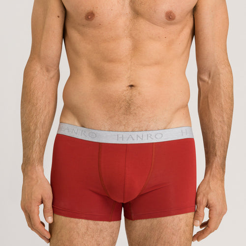 73078 Cotton Essentials Boxer Briefs 2-Pack - 2157 Red Ochre/Fresh Grey