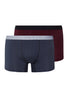 Cotton Essentials Boxer Briefs 2-Pack | Barolo / Ombre Blue 73078-3047