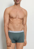 Cotton Essentials 2-Pack Cotton Boxer Briefs | Studio Green / Retro Bl 73078-3117