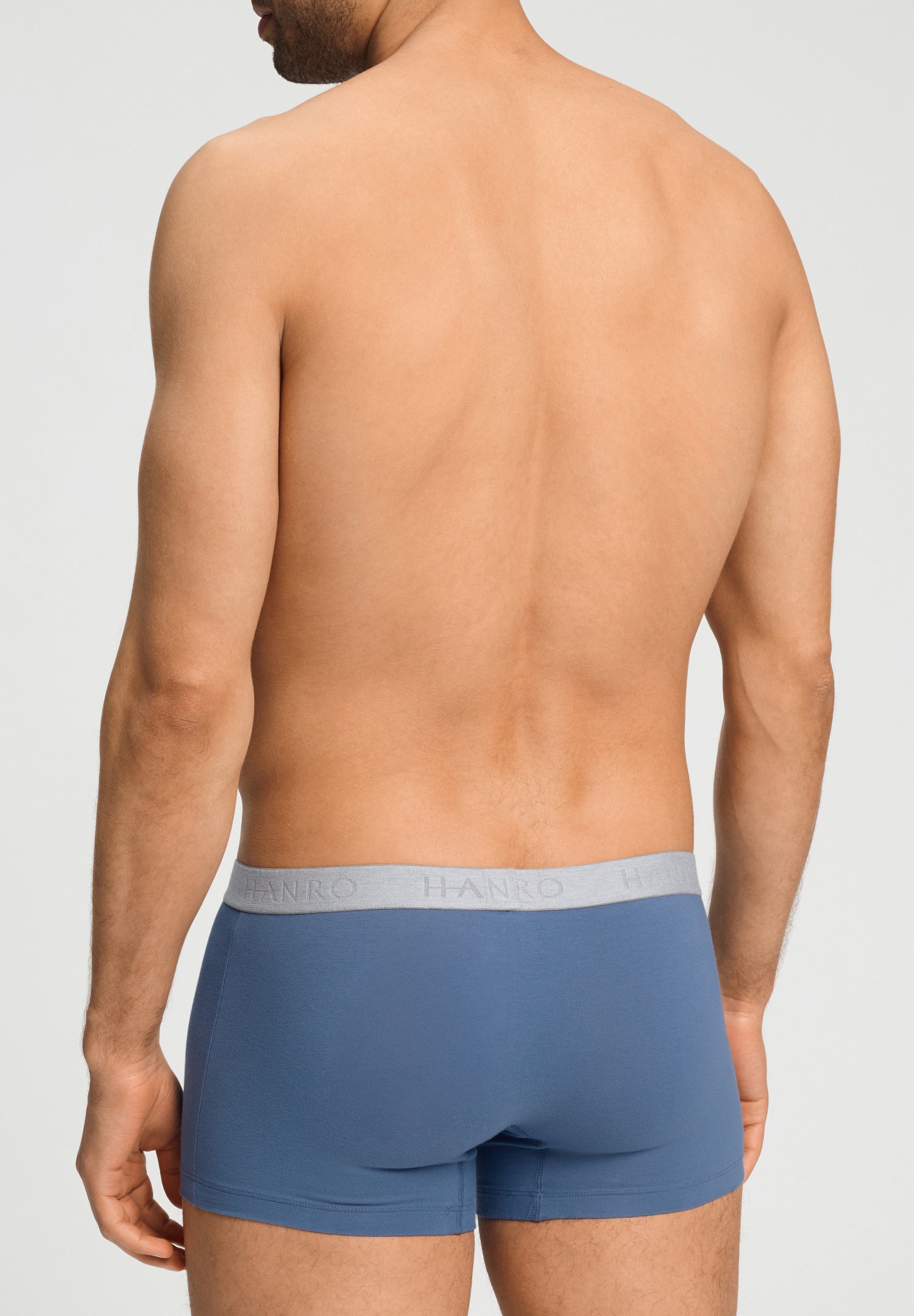 Cotton Essentials 2-Pack Cotton Boxer Briefs | Stormy Gray/Tanzanite 73078-3134