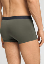 Cotton Essentials 2-Pack Cotton Boxer Briefs | Charcoal / Smokey Olive 73078-3135