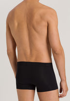 73079 Cotton Essentials 2 Pack Boxer Brief With Covered Waistband - 019 Black