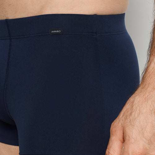 Cotton Essentials 2-Pack Cotton Boxer Brief With Covered Waistband | Deep Navy/ Deep Navy 73079-1937