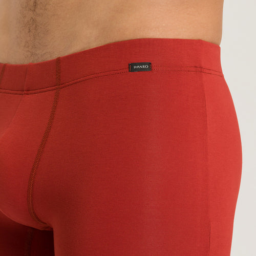 73079 Cotton Essentials 2 Pack Boxer Brief With Covered Waistband - 2157 Red Ochre/Fresh Grey