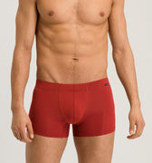 73079 Cotton Essentials 2 Pack Boxer Brief With Covered Waistband - 2157 Red Ochre/Fresh Grey