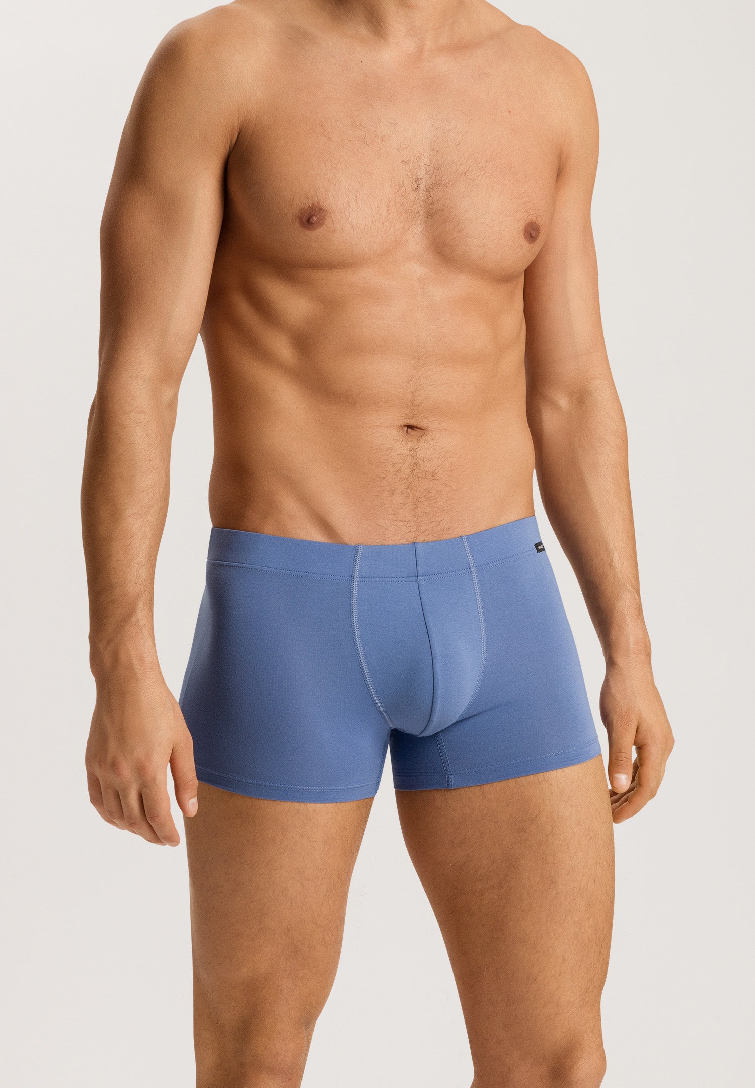 Cotton Essentials 2 Pack Boxer Brief With Covered Waistband | Windy Blue/Deep Navy 73079-2870