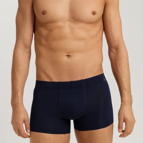 Cotton Essentials 2 Pack Boxer Brief With Covered Waistband | Dutch Blue / Deep Navy 73079-3046