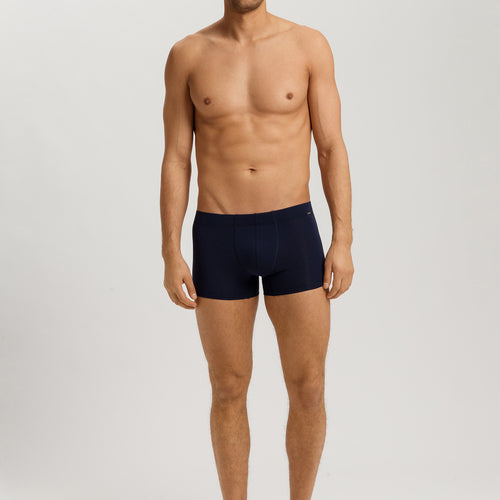 Cotton Essentials 2 Pack Boxer Brief With Covered Waistband | Dutch Blue / Deep Navy 73079-3046