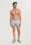 Cotton Essentials 2-Pack Cotton Boxer Brief With Covered Waistband | Blue Lagoon / Deep Navy 73079-3116