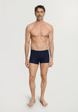 Cotton Essentials 2-Pack Cotton Boxer Brief With Covered Waistband | Blue Lagoon / Deep Navy 73079-3116