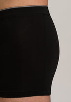 73086 Cotton Superior Boxer Brief - 199 Black