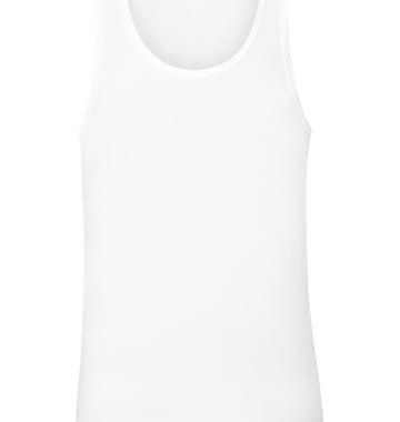 73087 Cotton Superior Tank Top - 101 White