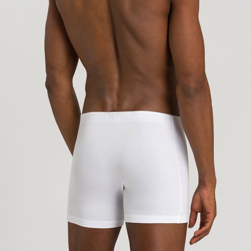 73090 Cotton Superior Long Leg Boxer Brief - 101 White