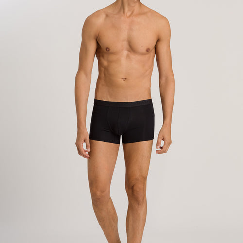 73102 Cotton Essentials Boxer Briefs - 0900 All Black