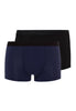 Micro Touch Boxer Brief 2-Pack | Black/Midnight Navy 731072pc-0195