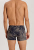 Fancy Micro Quick Dry Long Boxer Brief | Striped Palm Print 73125-3015