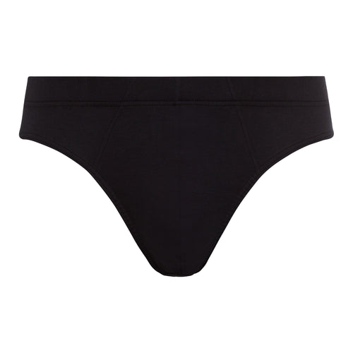 73170 Sea Island Cotton Brief - 019 Black