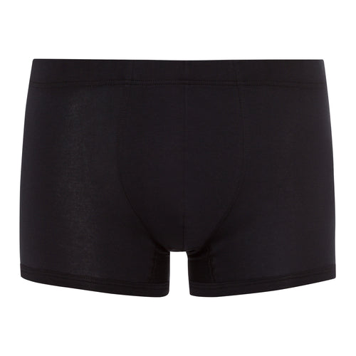 73171 Sea Island Cotton Boxer Brief - 019 Black