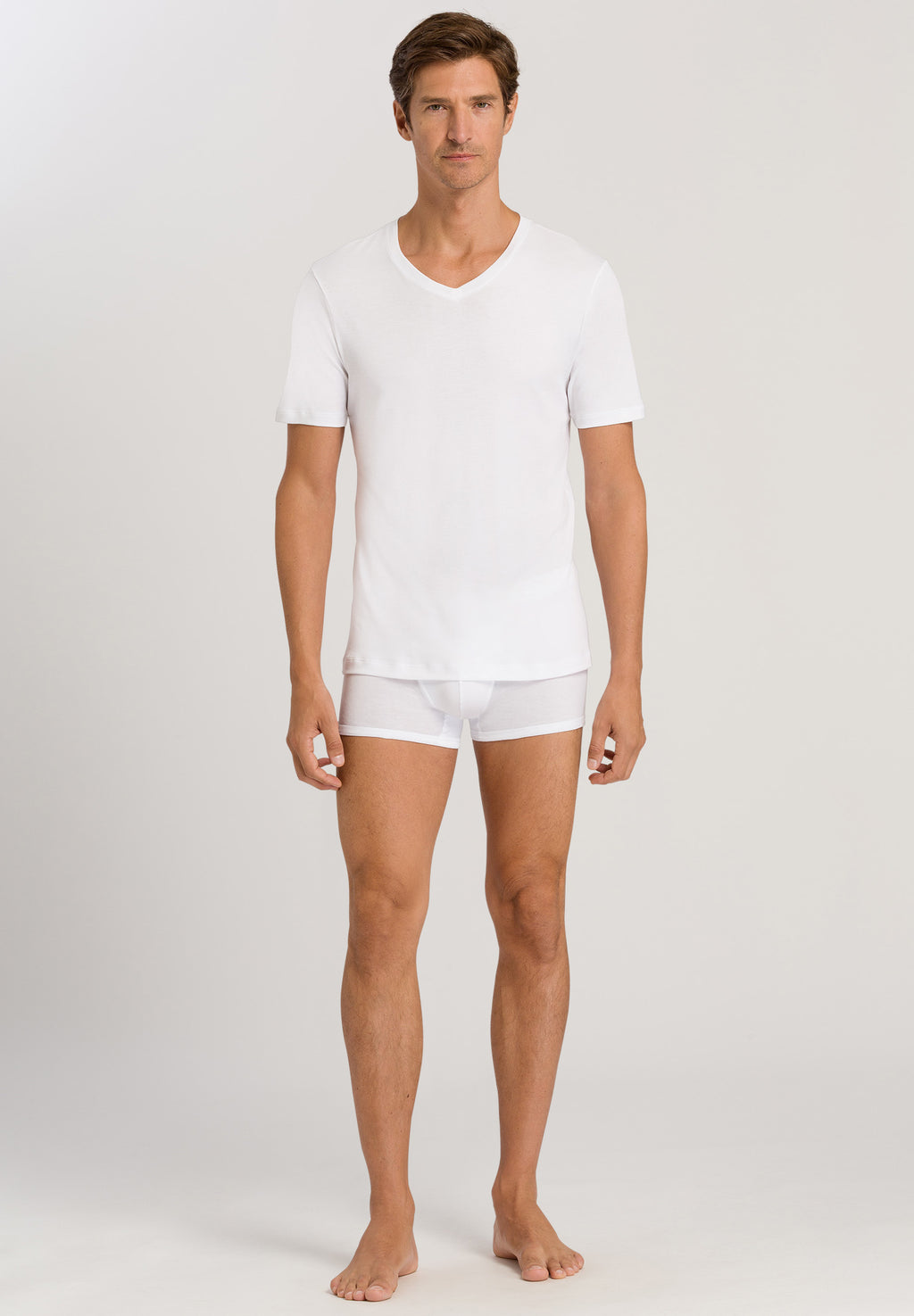 73171 Sea Island Cotton Boxer Brief - 101 White