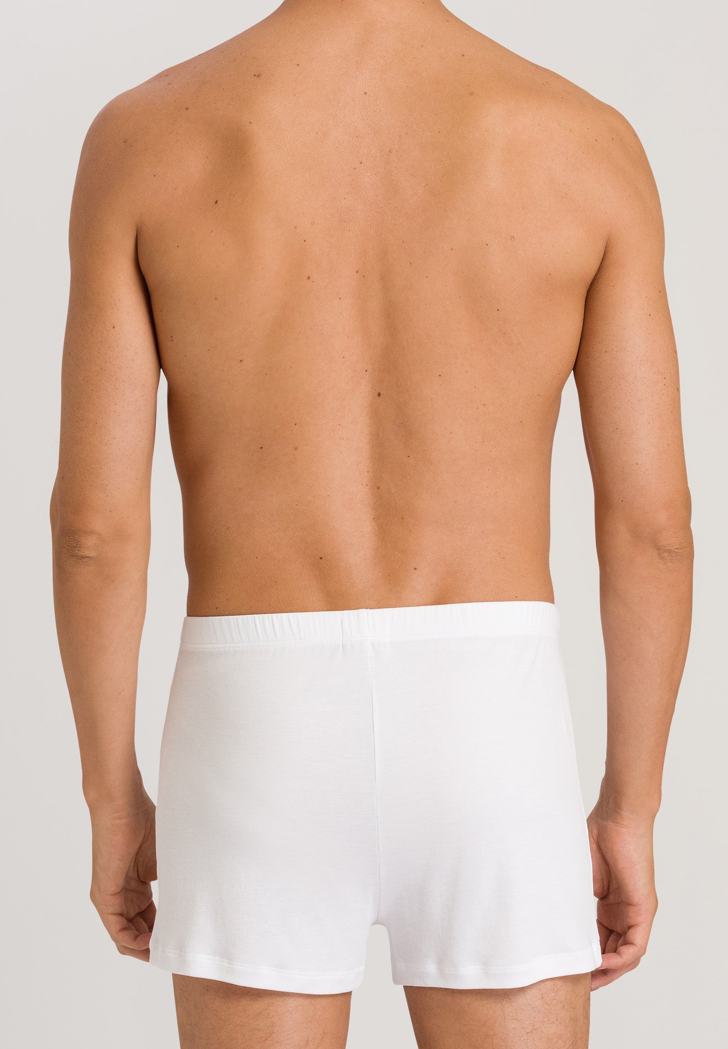 73172 Sea Island Cotton Boxer - 101 White