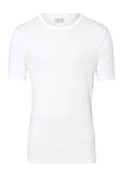 73174 Sea Island Cotton Short Sleeve Crew-Neck - 101 White